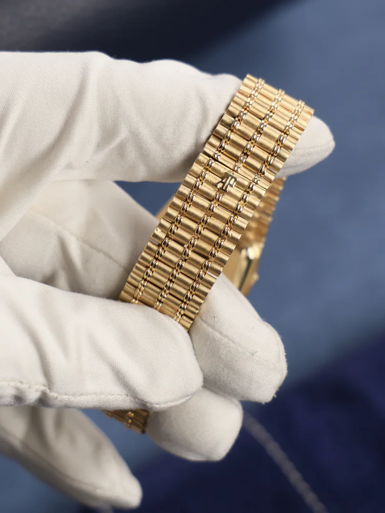 Bamboo Diamond Dial with Rubies Integrated Bracelet 17.9 cm