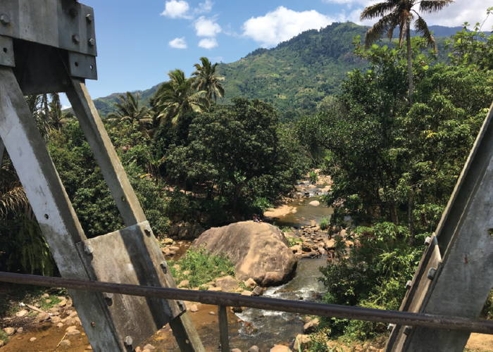 Bergige Landschaft auf Madagaskar
