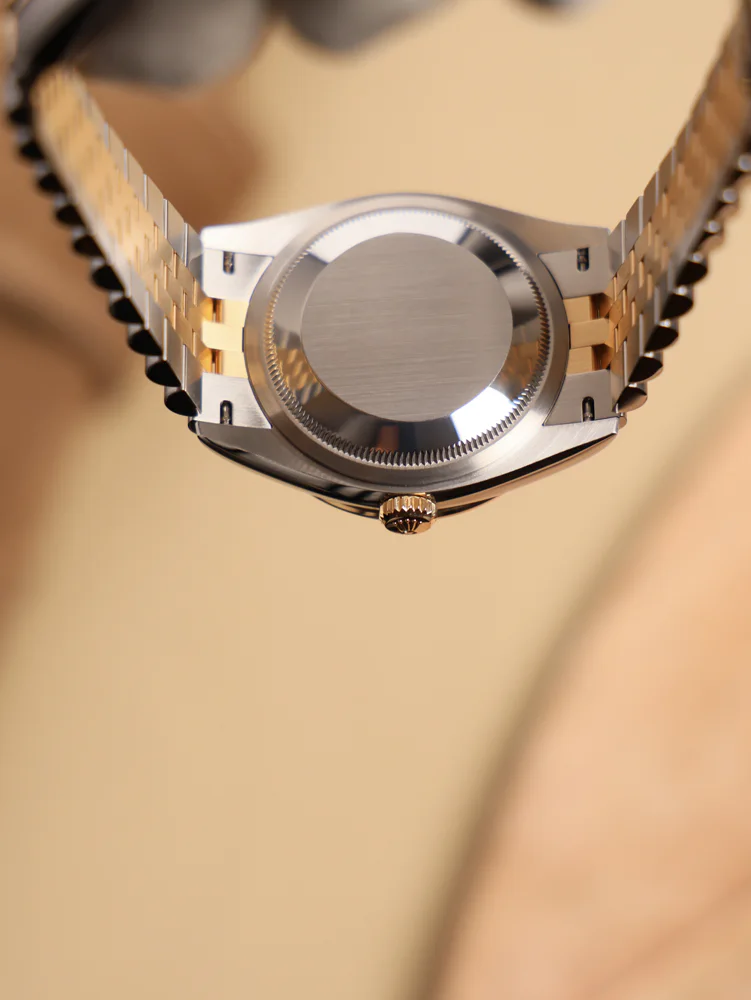 Champagne Motif Diamond Dial Diamond Bezel Jubilee Bracelet
