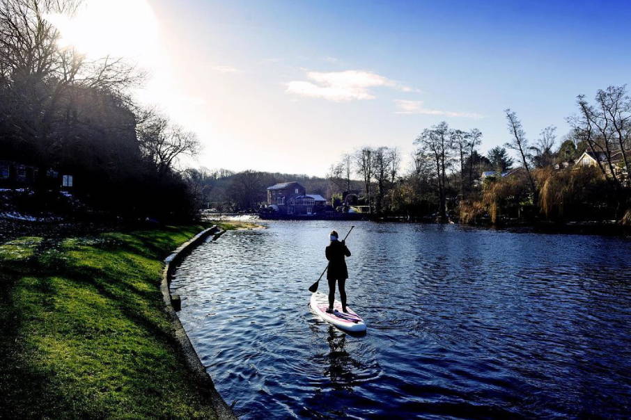 Funwater all around paddle board paddle for beginners in summer clearance deals
