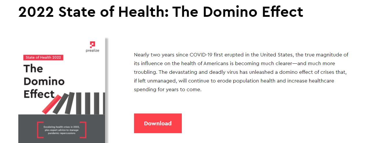 Prealize Health product / service