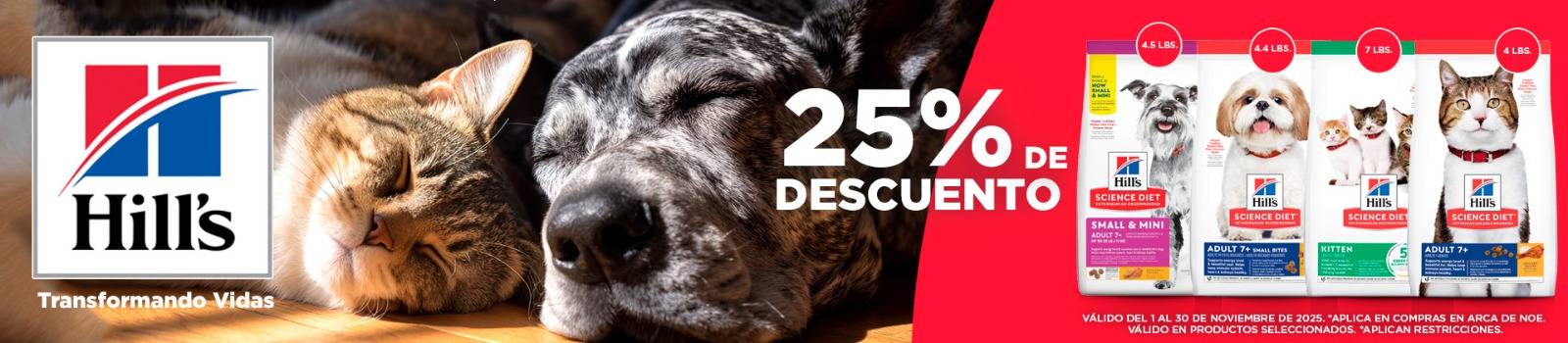 Hill's Science Diet - 25% descuento