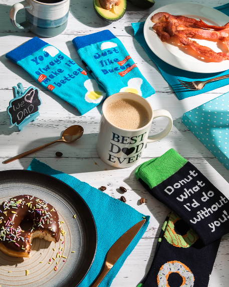 Cocktail and Coffee Socks Jolly Soles