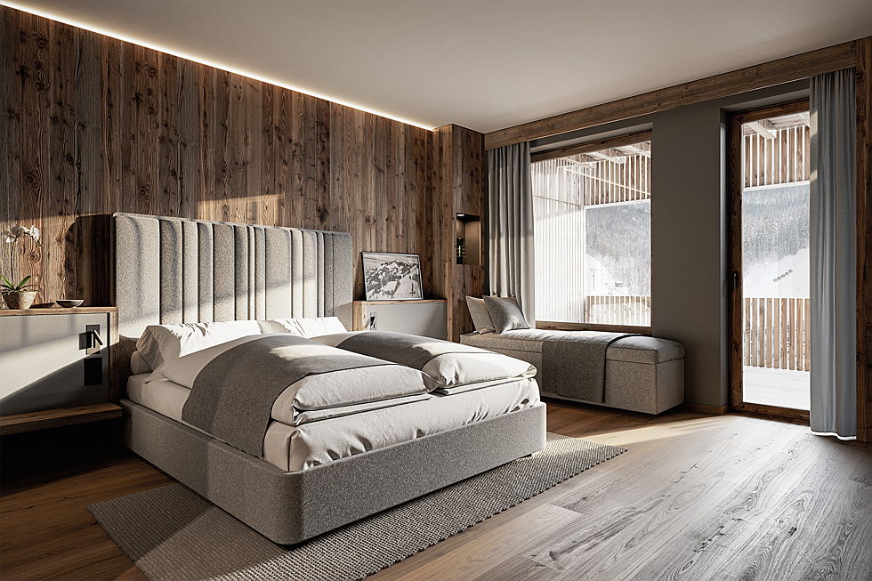  Kitzbühel
- Beispielbild Schlafzimmer Suite