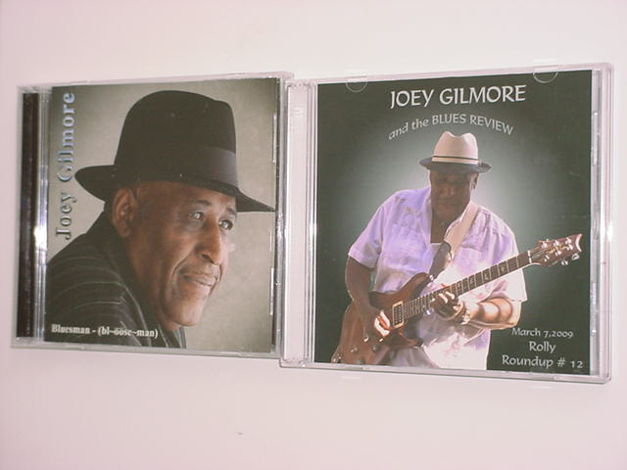 2 cd Joey Gilmore and the blues review - & bluesman SEE...