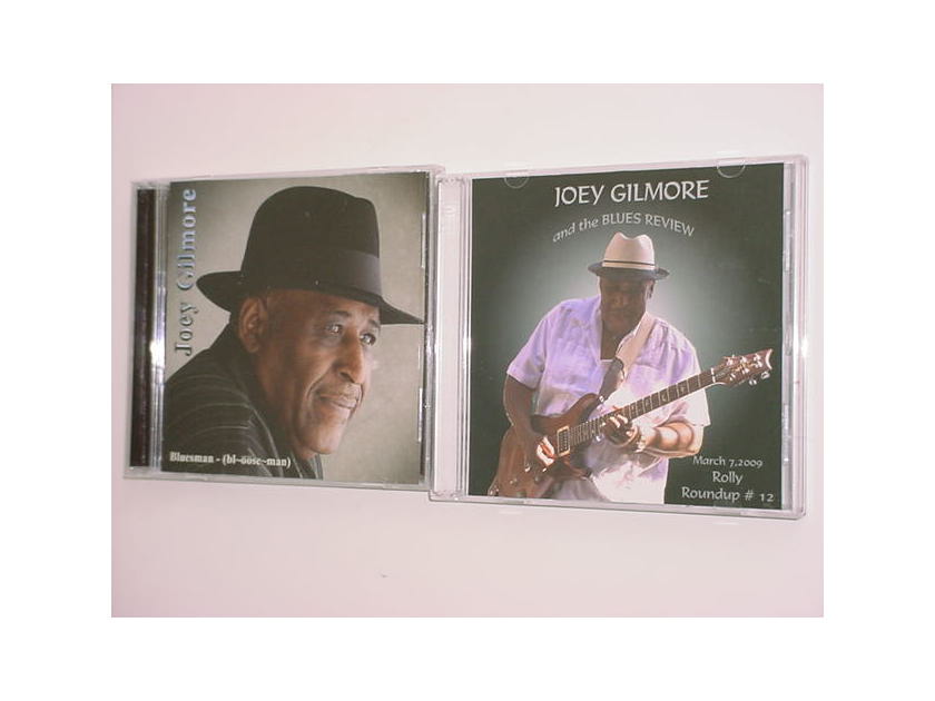 2 cd Joey Gilmore and the blues review - & bluesman SEE ADD