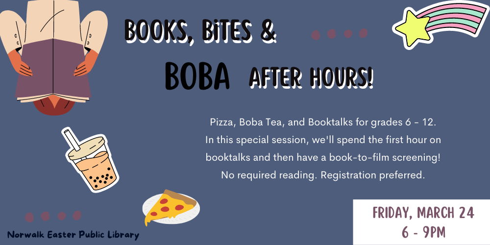 Books, Bites, & Boba promotional image