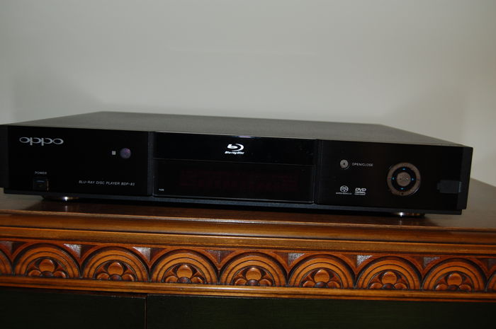 OPPO BDP-83 BLU-ray DISC PLAYER