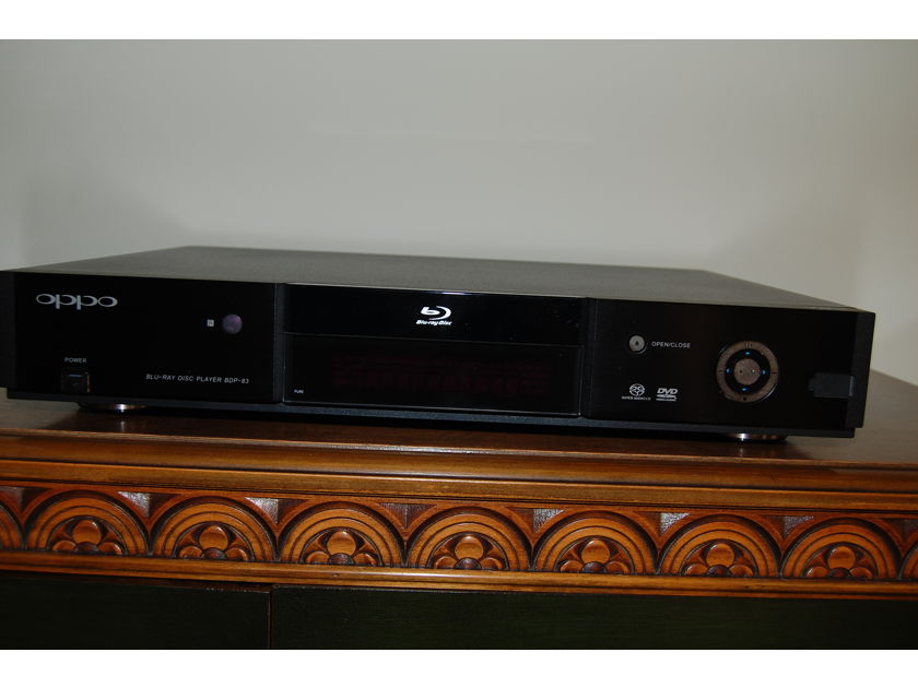 OPPO BDP-83 BLU-ray DISC PLAYER