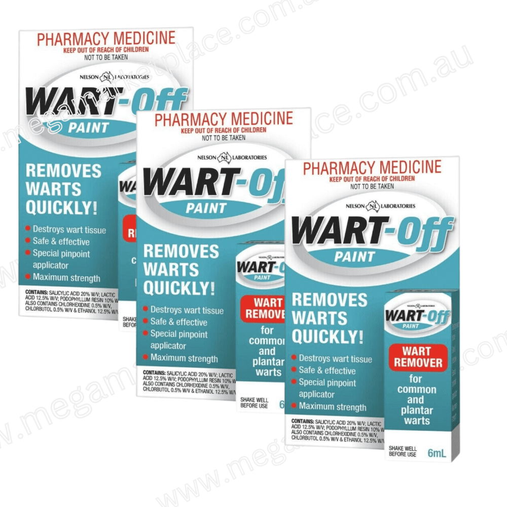 Lot of 3| Wart-Off Paint 6mL