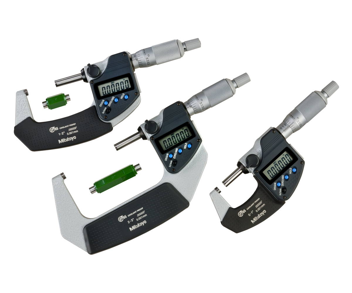 Shop Mitutoyo Digital Micrometer Sets at GreatGages.com