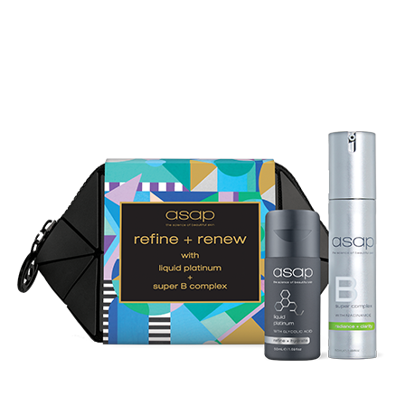 ASAP Liquid Platinum 50ml+ Super B Complex 50ml Refine & Renew