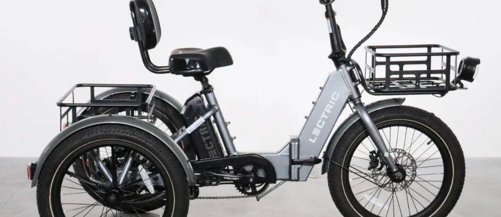 a Lectric XP Trike electric bike