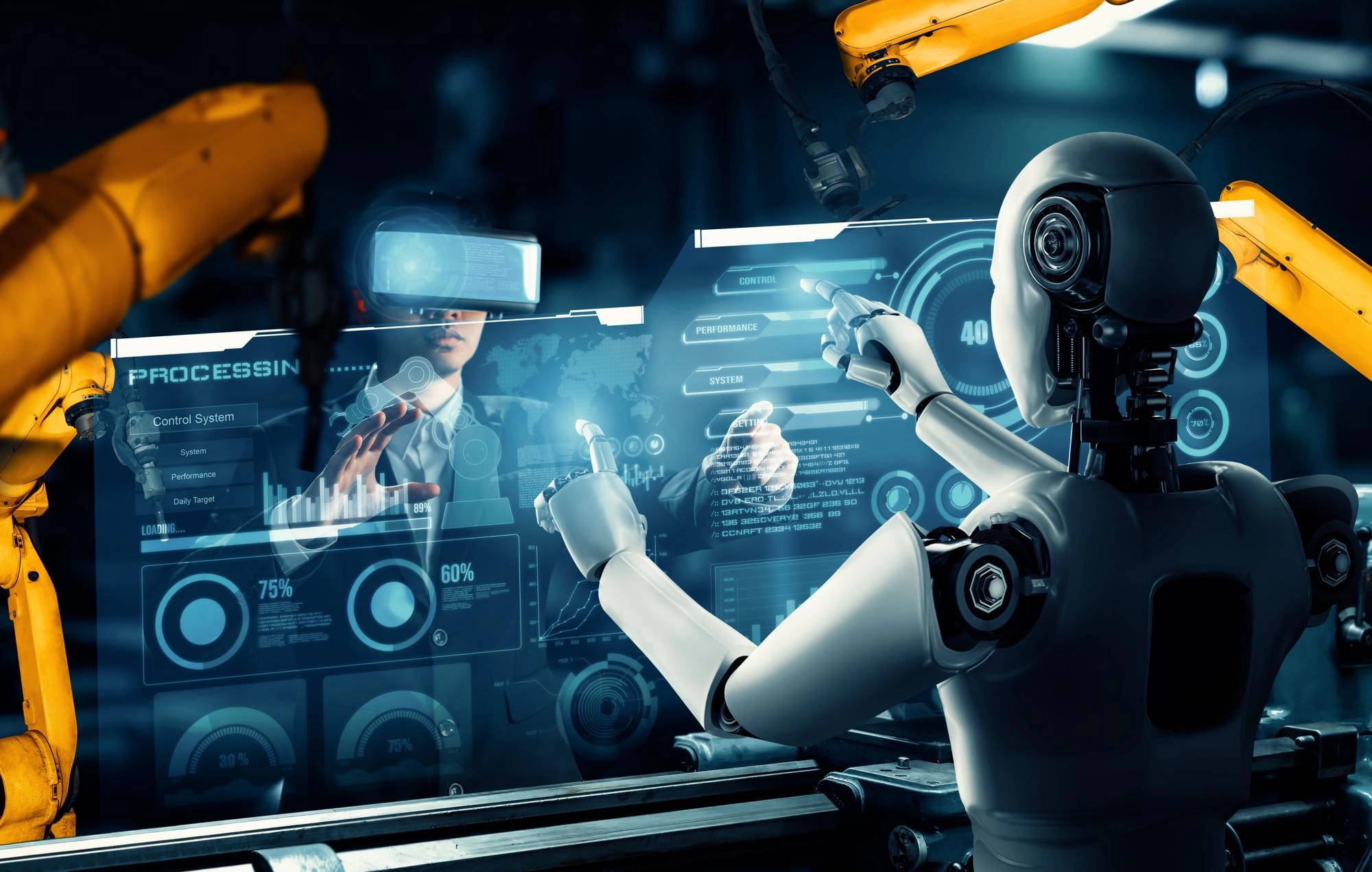 Edge AI in robots ensures everything goes smoothly.