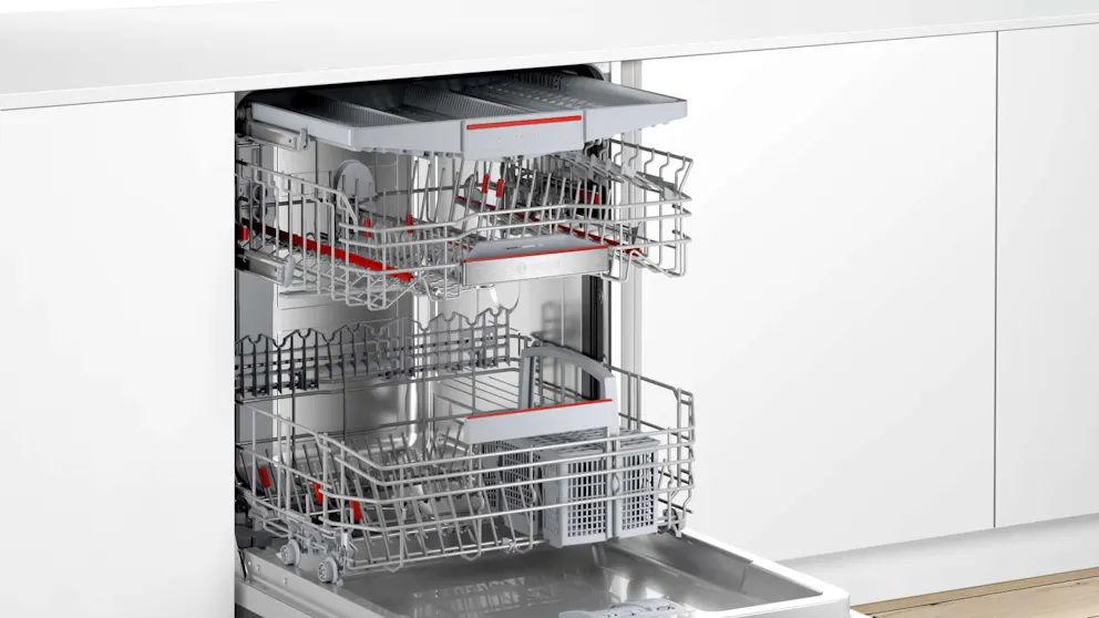 Bosch 60cm Series 6 Built-Under Dishwasher with Home Connect - Stainless Steel - Image 5