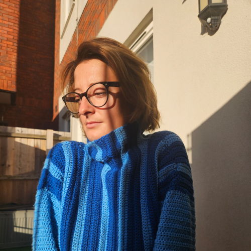 Brighten your day sweater - crochet pattern