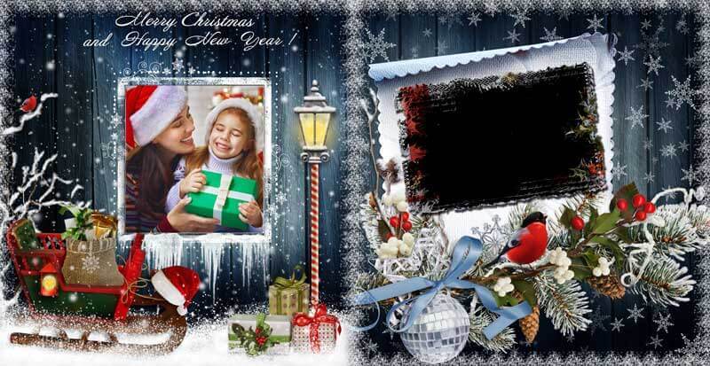 Пусть наши дети верят в чудеса - Фотошоп фотоальбом