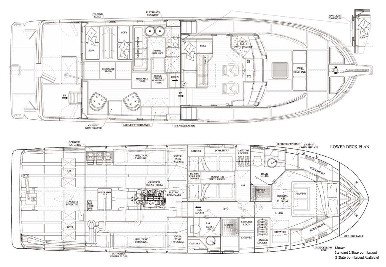 49 foot yacht