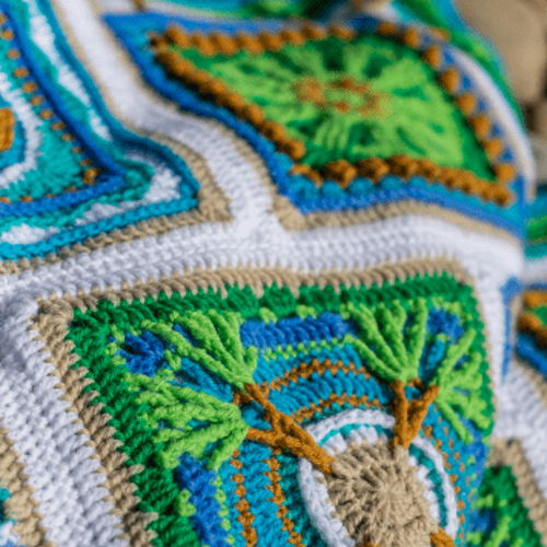 Tropische Küste - Häkeln Sie mit