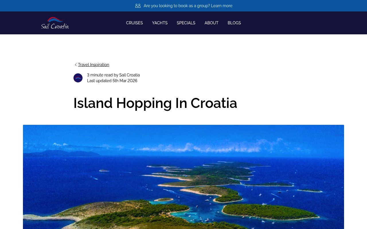 The Ultimate Guide to Island Hopping Croatia