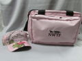 NWTF pink cooler bag and pink Team Realtree camo hat