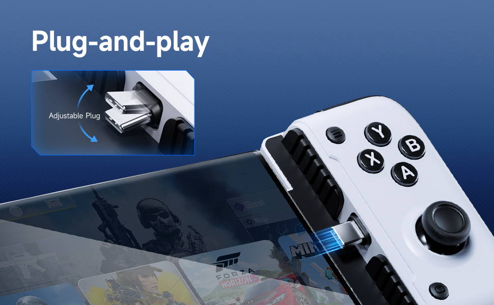 KOMBIUDA Mobile Gaming Controller – Trigger-Controller Mit Schnellfeuer Für Android Smartphones