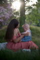 Georgeous Motherhood Session: Olive & Aster & Flowers