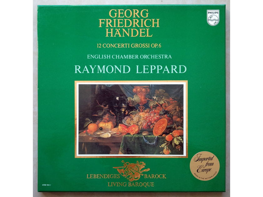 PHILIPS/Leppard/HANDEL - 12 Concerti Grossi Op. 6 / 3-LP / NM