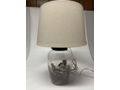 Lux Lighting Table Lamp with Turkey Feathers