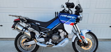 2022 APRILIA TUAREG 660 motorcycle for rent near New Haven, IN