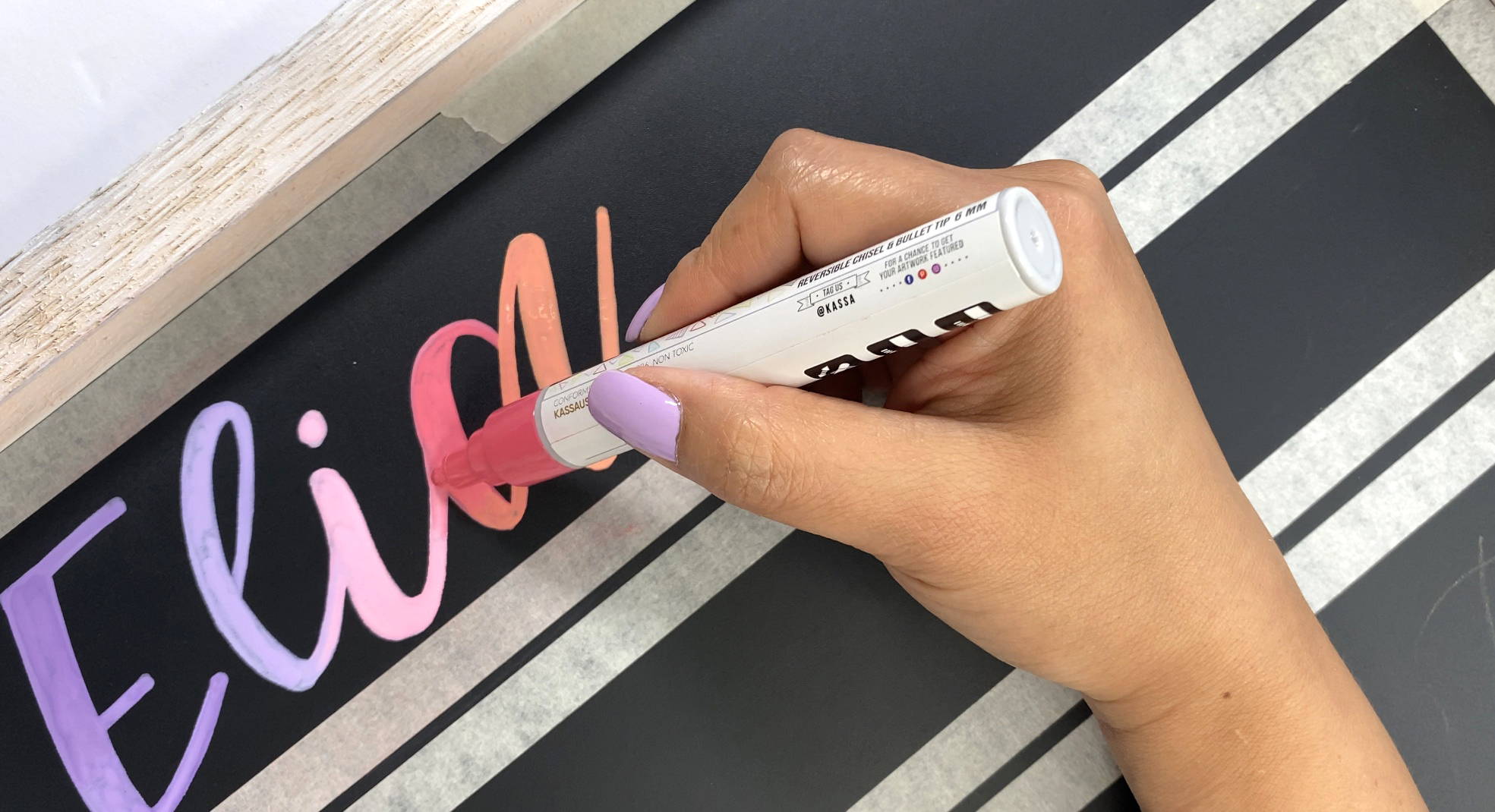 Pastel Chalk Markers: Back to School Project Ideas