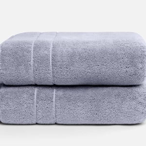 Super-Plush Turkish Cotton Bath Towels (Smoke)