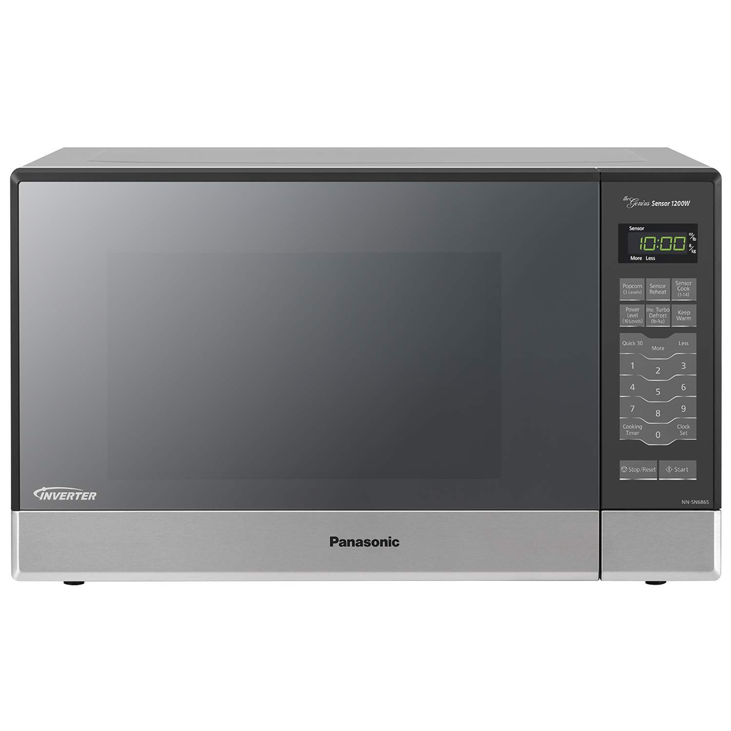 Panasonic Builtin/Countertop Microwave NNSN686S (2018) vs Commercial