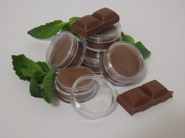 Choc Spearmint Lip Gloss Handmade