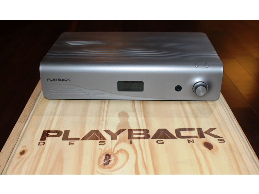 Playback Designs Merlot DAC Sonama Series, FPGA DAC, Quad Rate DSD. Software upgradable.