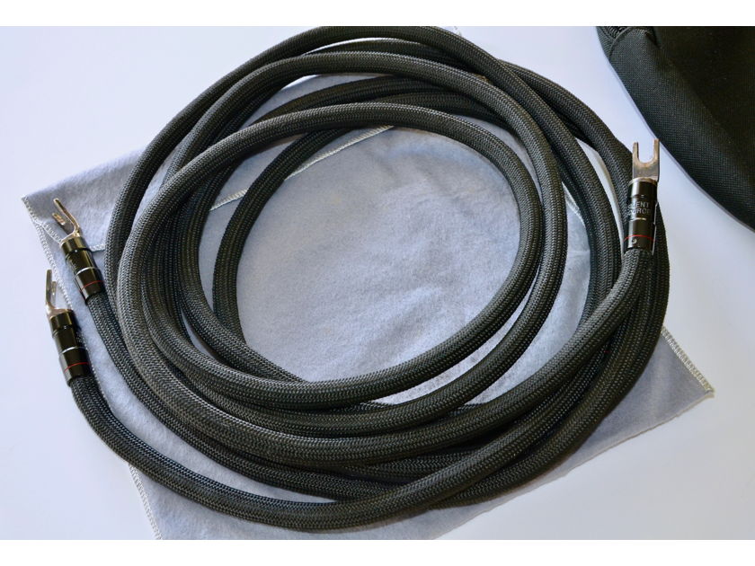 Silent Source Speaker  Cables- "The Music Reference" 2.5m  / SPADES ** NEW "BUY IT NOW" PRICE **