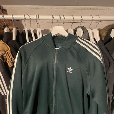 Green Vintage Adidas Jacket