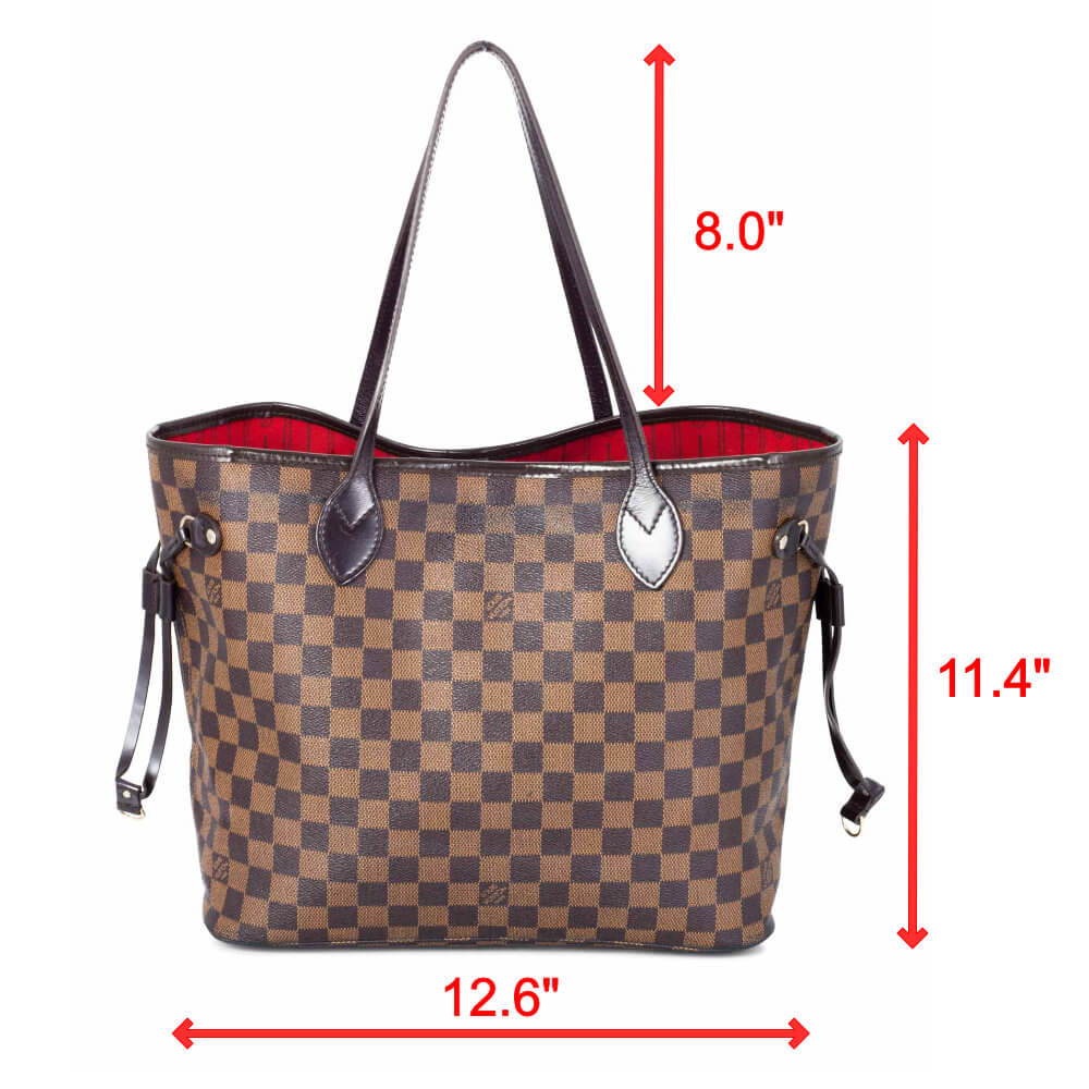 The Size Guide for Louis Vuitton Neverfull - CODOGIRL