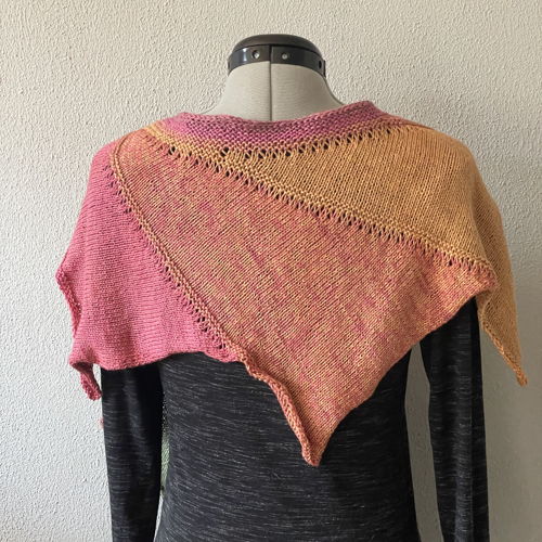 Knitted Autumn Point Scarf Mandy