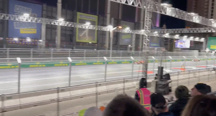 West Harmon Zone view at the Las Vegas Grand Prix
