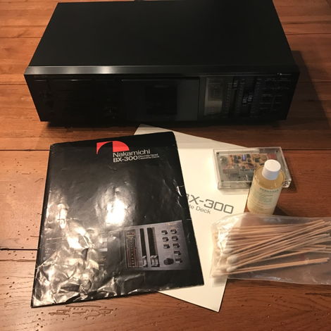 Nakamichi  BX-300 Discreet 3 Head Cassette Deck 1 Owner