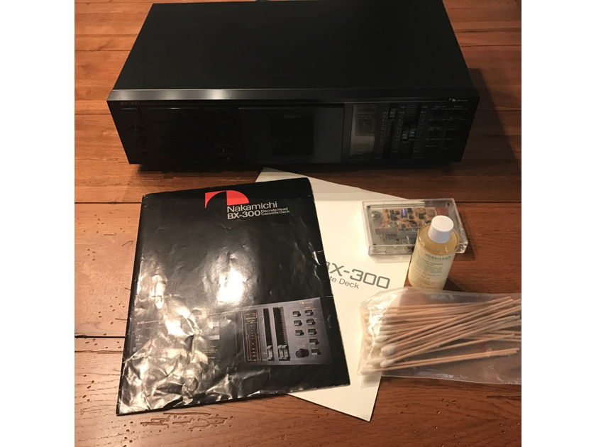Nakamichi  BX-300 Discreet 3 Head Cassette Deck 1 Owner