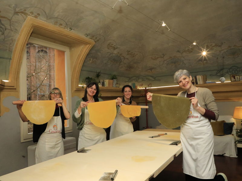 Cours de cuisine Bologne: L'Émilie à table : cours de cuisine sur les tagliatelles