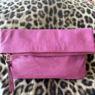 Pochette en cuir 