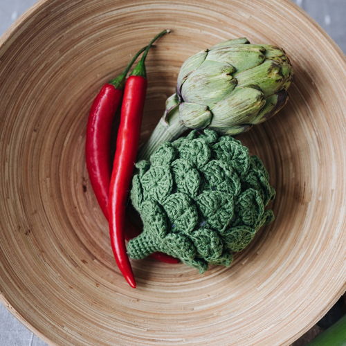 ARTICHOKE Crochet Pattern PDF - Crochet Food Pattern Amigurumi Food Play Food Pattern  Crochet Vegetables Amigurumi Patterns Tutorial