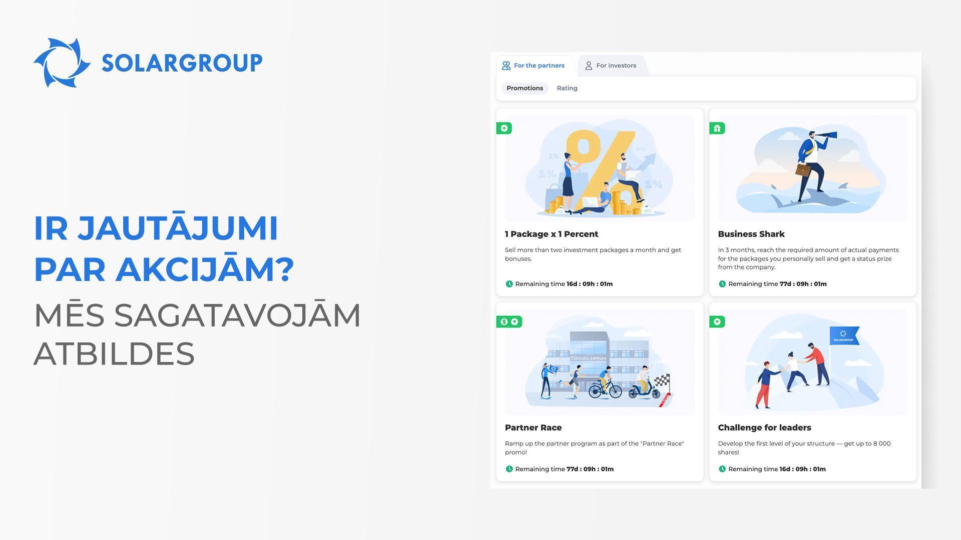 Ir jautājumi par akcijām? Mēs sagatavojām atbildes