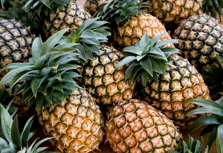 パイナップル保存