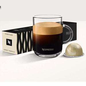 sweet vanilla coffee pods