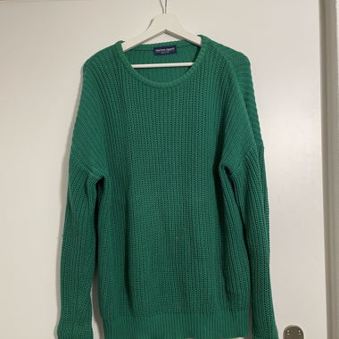 Green American Apparel sweater 