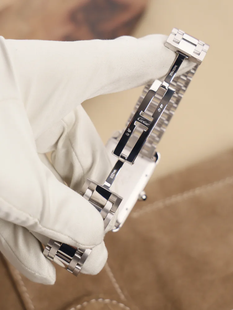 Cartier Tank Américaine WG + leather strap